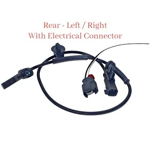 ABS Wheel Speed Sensor & Connector Rear Left/Right Fits Tesla Model X 2016-2023 - Picture 1 of 8