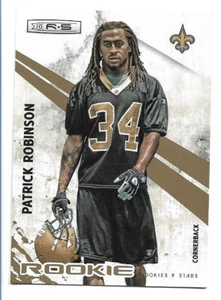 Patrick Robinson 2010 Rookies and Stars Gold Rookie #229 New Orleans Saints RC - Picture 1 of 2