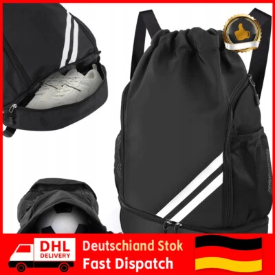 Turnbeutel Kordelzug wasserdicht Turnbeutel Rucksack Rucksack große Turnbeutel - Bild 1 von 4