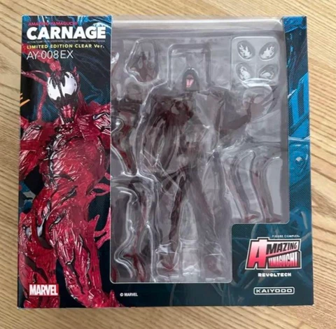 MARVEL AY-008 EX Amazing Yamaguchi Carnage Limited edition clear ver Cover