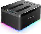 Inateck RGB SATA to USB 3.0 Hard Drive Docking Station with Offline Clone, for 2