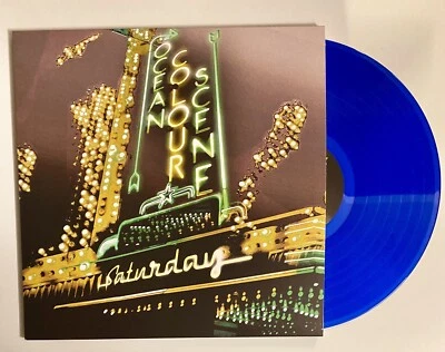 Ocean Colour Scene - Saturday 12” Blue Vinyl - Image 1 of 3