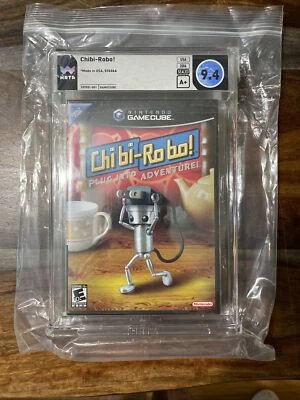 Nintendo Gamecube Game - Chibi-Robo!  Chi bi-Ro bo!- Sealed Graded WATA 9.4 - Image 1 of 4
