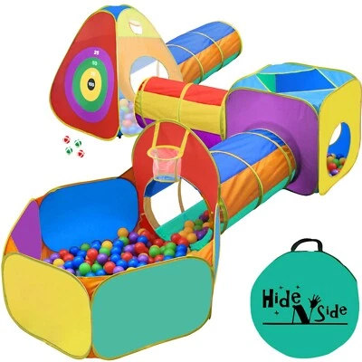 Gift for Toddler Boys & Girls, Ball Pit Play Tent & Tunnels for Kids FREE Ship!! - Image 1 of 4