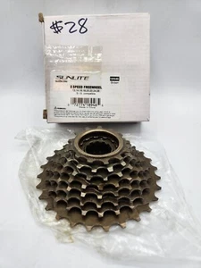 Sunlite 8-Speed Freewheel 13-28T, Durable Bike Gear for Smooth Shifting - Picture 1 of 2