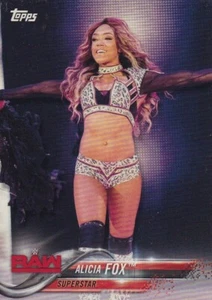Alicia Fox 2018 WWE Wrestling Trading Card #6 Topps WWF Raw Wrestler - Picture 1 of 5