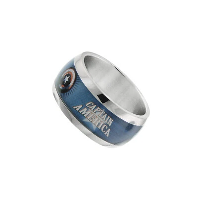 Captain America Shield Comic Ring Avengers MARVEL Comics Cinematic Universe MIB - Image 1 of 2