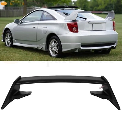 Black  TRD Style Trunk Wing Spoiler for 2000-2005 Toyota Celica TD3000 Drilling - Imagem 1 de 4