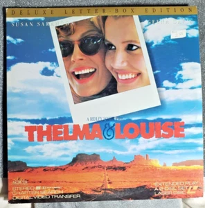 THELMA & LOUISE 2-Laserdisc LD WIDESCREEN COLLECTOR'S EDITION EXCELLENT AND RARE - Imagen 1 de 2