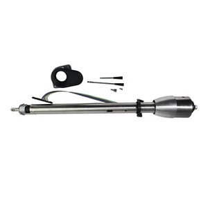 35" Tilt Universal Floor Shift Steering Column Paintable Steel w/o Adapter - Picture 1 of 6