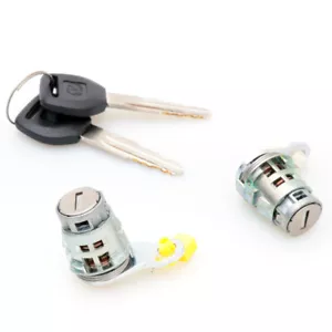 Pair Door Locks & Keys 96-05 Honda Civic CR-V CRV RD1 2 3 EK3 4 5 9 EJ6 7 8 9 - Picture 1 of 6