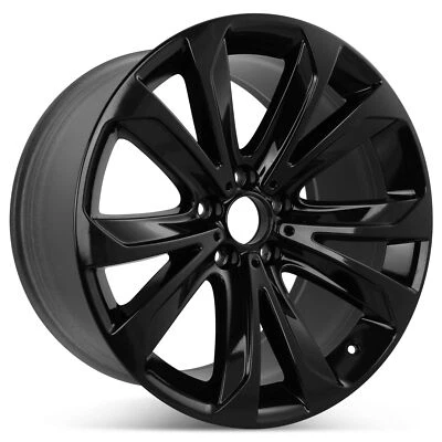 20 英寸 x 11 英寸宝马 X5 X6 2014 2015 2016 2017 年 2018 年工厂原始设备制造商后轮圈... — 第 1/4 张图片