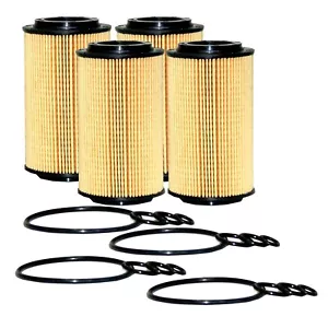 WIX Set of 4 Engine Oil Filters for Chrysler Crossfire Benz W163 W202 W203 W211 - Picture 1 of 1