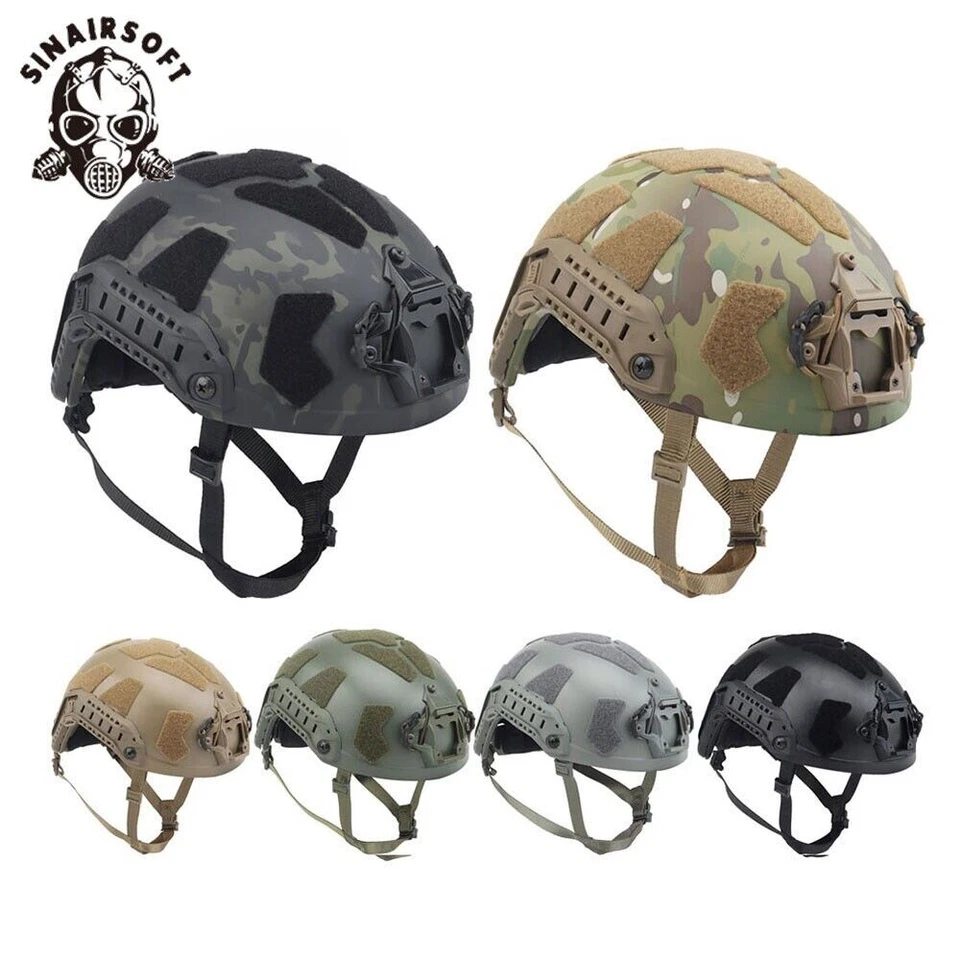 SINAIRSOFT Taktisch SF Super High Cut FAST Helm Airsoft Paintball Volle Schutzversion