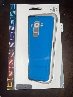 NEW LG G4 FUSION SILK CASE BY BODY GLOVE BLUE - Image 1 of 2