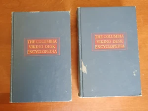 The Columbia Viking Desk Encyclopedia, 2 Volumes - Vintage Hardcover - Picture 1 of 8