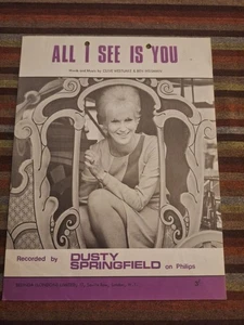 NOTEN - STAUBIGES SPRINGFIELD ~ ALL I SEE IS YOU ~ 60ER JAHRE POP - Bild 1 von 1