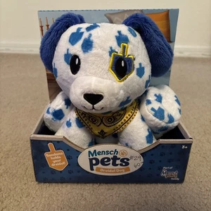 Human Pets Hanukkah Dreidel cane con bandana che contiene Dreidels 3+ NUOVO - Foto 1 di 16