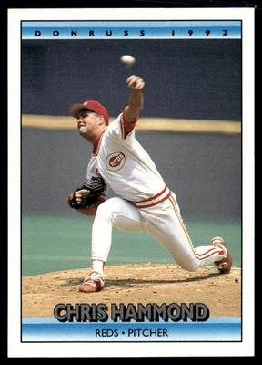 1992 Donruss Chris Hammond Cincinnati Reds #172 - Image 1 of 2