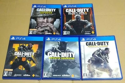 Game software Lot 5 Call of Duty Infinite Warfare World 2 War Playstation4 PS4  - Image 1 of 4