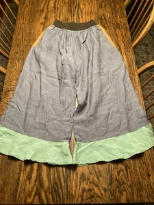 RESERECTION Jeanne Angelheart 100% Linen Flowy Pants Sz S Boho Flax RARE HTF! - Picture 1 of 13