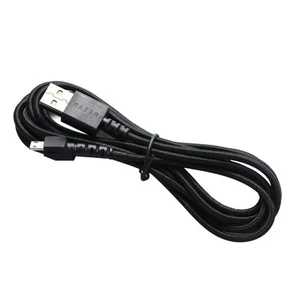 High Speed Micro USB Cable Braided Charging Cord for Razer Mamba Wireless Mouse - Photo 1/4