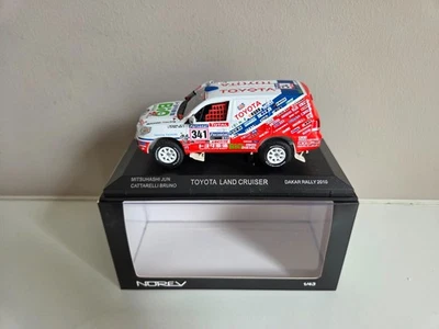 Norev 1/43 Toyota Land Cruiser Mitsuhashi/Cattarelli - Rally Dakar 2009 - 800359 - Immagine 1 di 4