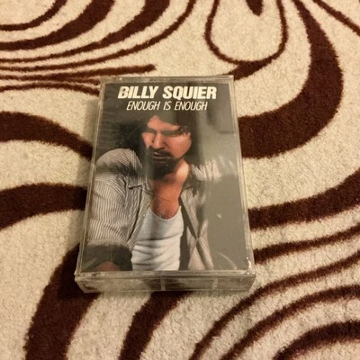 Billy Squier Enough Is Enough 1986 Capitol Records Cassette Tape - Image 1 of 3