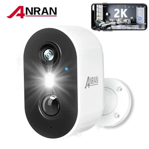 Cámara de Seguridad Exterior Inalámbrica 2K con Foco, Detección PIR, 2.4Ghz, Blanca - Imagen 1 de 10