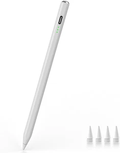 Lapiz optico para iPad 2018 2025 Lapiz magnetico con LED Pantalla de batería - Bild 1 von 12