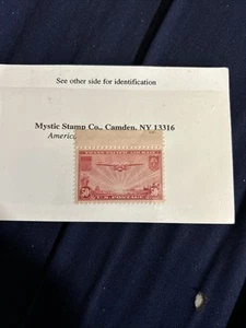 US Stamps Scott #C22 China Clipper 1937 With PB # MNH..With Gum Skip - Picture 1 of 3