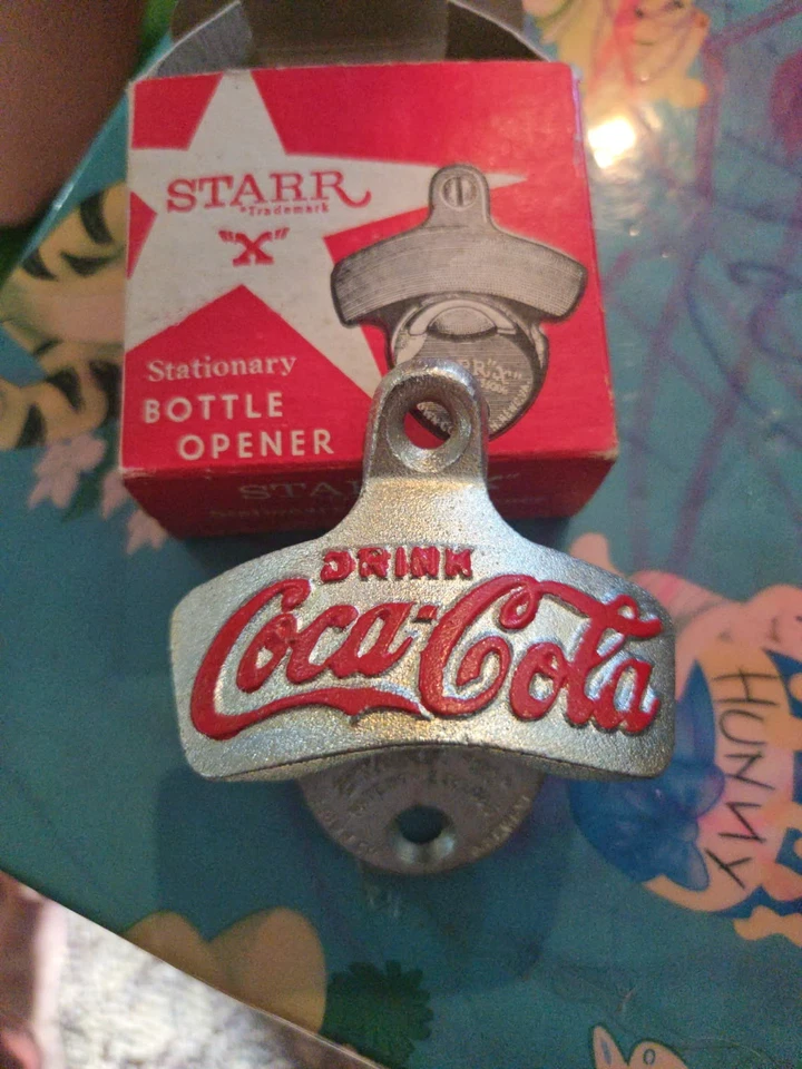 Vintage Coca-Cola ~ Starr X Wall Mounted Bottle Opener  - Image 1 of 1