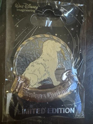 Disney WDI D23 Pirates of the Caribbean Shaggy Prison Dog with Key Pin LE 300 - Image 1 of 2