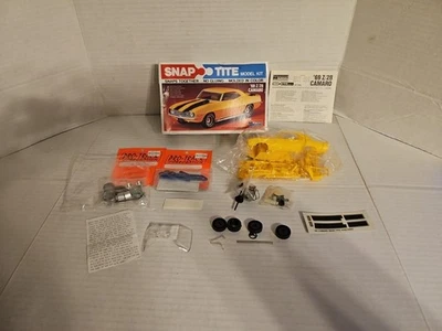Snap Tite Model Kit 69’ Z/28 Camaro 1/32 scale Monogram Extra Stuff ALL Sealed - Image 1 of 4