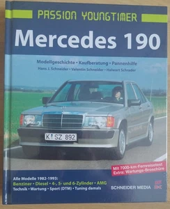 Penssion Youngtimer Mercedes 190 Alle Modelle 1982-1993 mit Broschüre - Bild 1 von 3