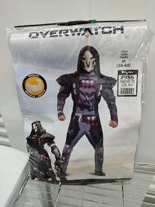 Disfraz Hombre Reaper Muscle Adulto Disfraz, Negro, M (38-40) Disfraz Halloween - Imagen 1 de 4