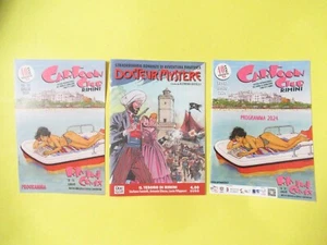 MARTIN MYSTERE DOCTEUR MYSTERE IL TESORO DI RIMINI GADGET programma + FLYER 2024 - Picture 1 of 13