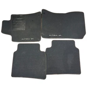 Set of Genuine OEM Nissan Altima SR Carpet Floor Mats Grey Orange 2019-2024 - Picture 1 of 7