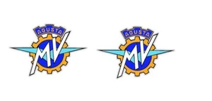 MV AGUSTA TP MOTORSPORT VERKLEIDUNG / TANK KLARE AUFKLEBER DECALS x2 - Bild 1 von 1