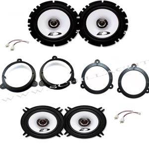 Kit 4 casse Alpine DACIA SANDERO con adattatori e supporti - Foto 1 di 1
