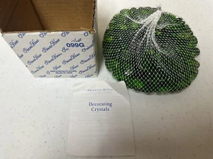 NIB Princess House Decorating Crystals Luster Beads Green 099G Unopened - Picture 1 of 2