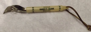 Abridor de latas publicitarias de golf Harry Glunk White Deer 1981 vintage - Imagen 1 de 8