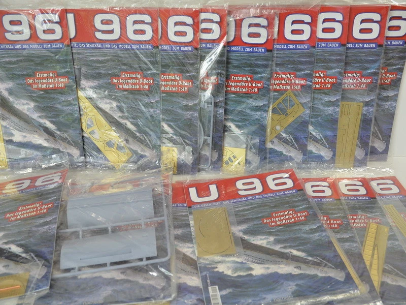 U96 Hachette Holz U-Boot Modellbau Bausatz zum aussuchen ab 51 - 100 - Bild 1 von 1