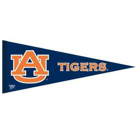 Auburn Tigers PREMIUM QUALITY PENNANT 12"X30" BANNER FREE SHIPPING Cover