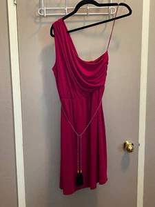 Neu mit Etikett Spense Petite figurbetontes Damenkleid Größe 12P ärmellos gerafft eine Schulter - Bild 1 von 14
