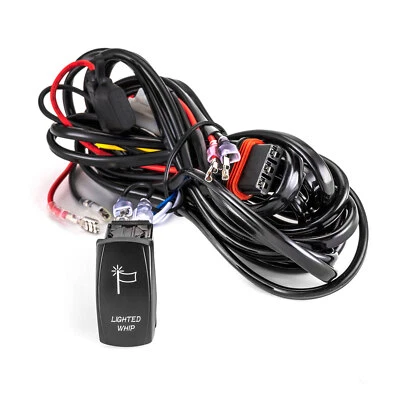 Arnés de cables interruptor látigo iluminado Plug&Play para Polaris RZR Pro XP/XP 1000/PRO S Foto 1 de 4