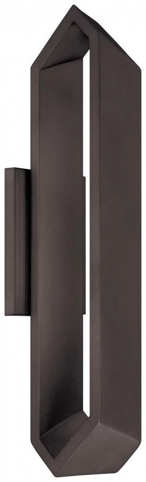 George Kovacs 照明 P1205-066-L Pitch-23W 1 LED 户外壁灯输入 — 第 1/1 张图片