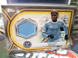 Topps MLS 2023 Tayvon grau Relikt/Patch 7/50 - Bild 1 von 1