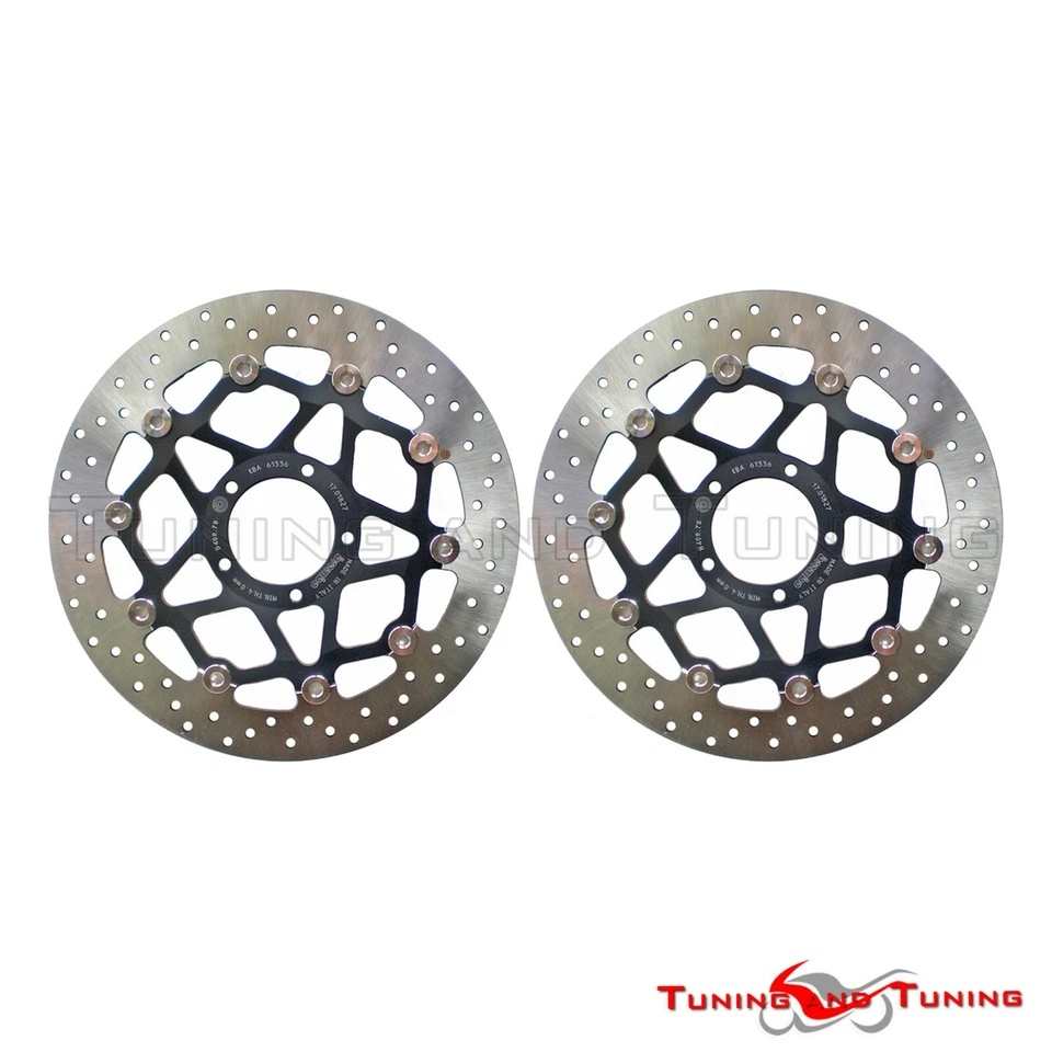 Disques de frein avant BREMBO POUR DUCATI DIAVEL 1200 2011>2014(78B40878) - Photo 1/1