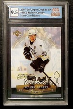 2007-08 07/08 Upper Deck MVP Hart Candidates HC2 Sidney Crosby GCG 9.5 MINT
